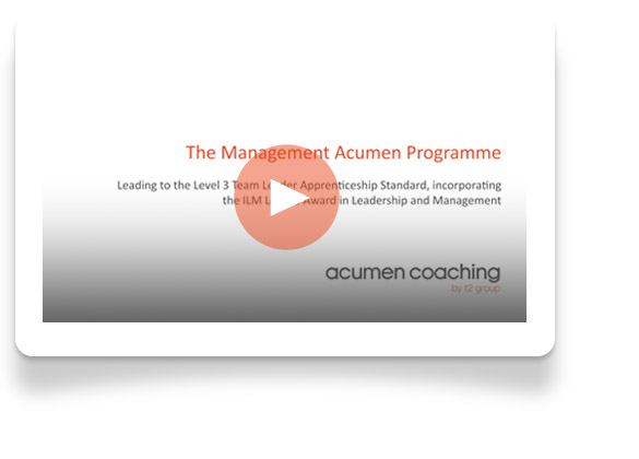 Level 3 Team Leader Apprenticeship video